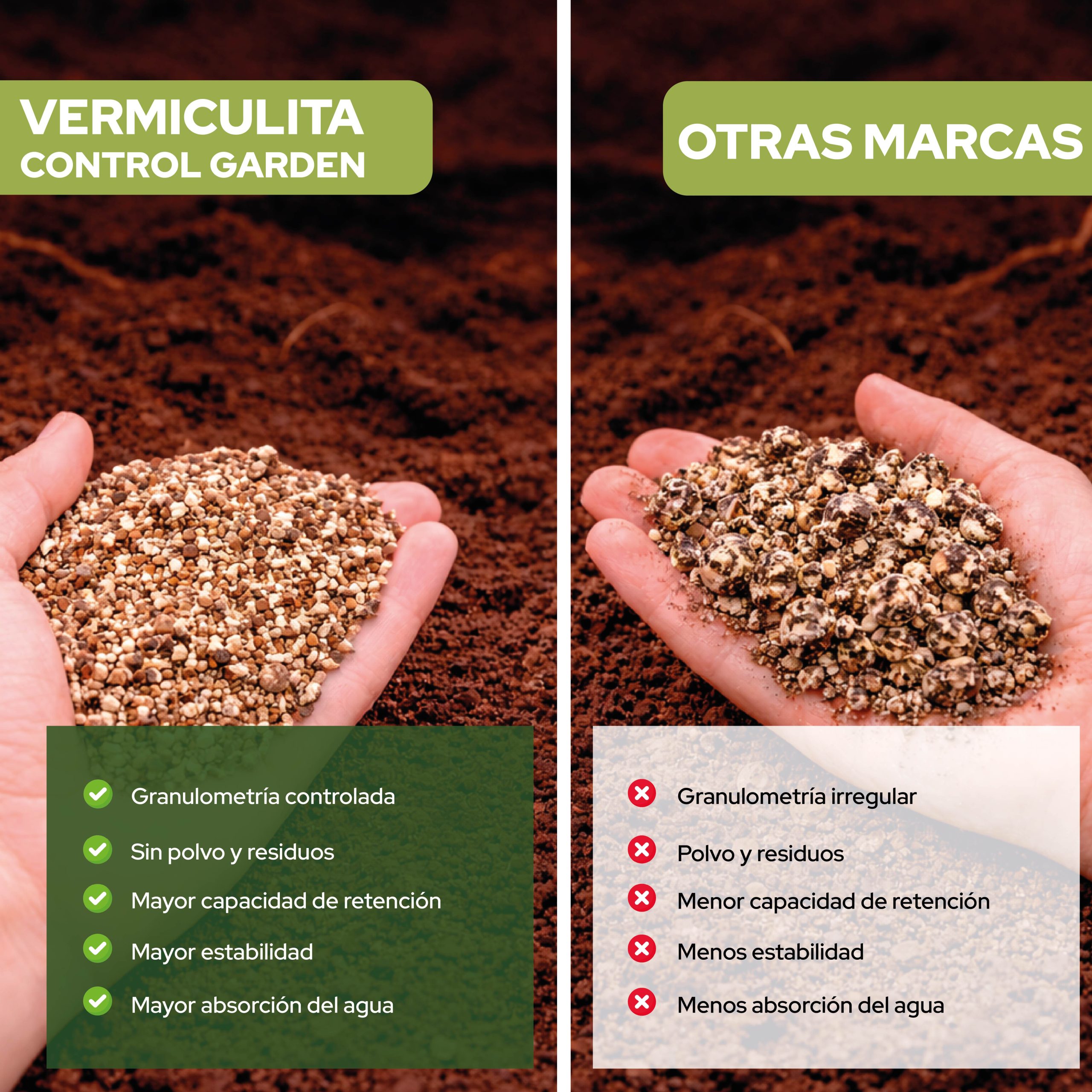 Vermiculita 125L para mejorar el sustrato de plantas y cultivos · foto 3