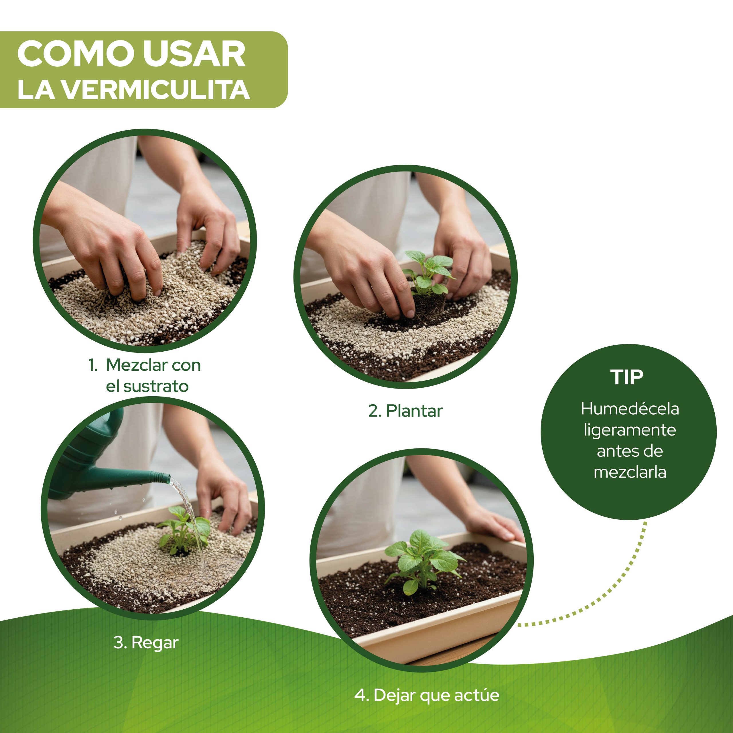 Vermiculita 125L para mejorar el sustrato de plantas y cultivos · foto 8
