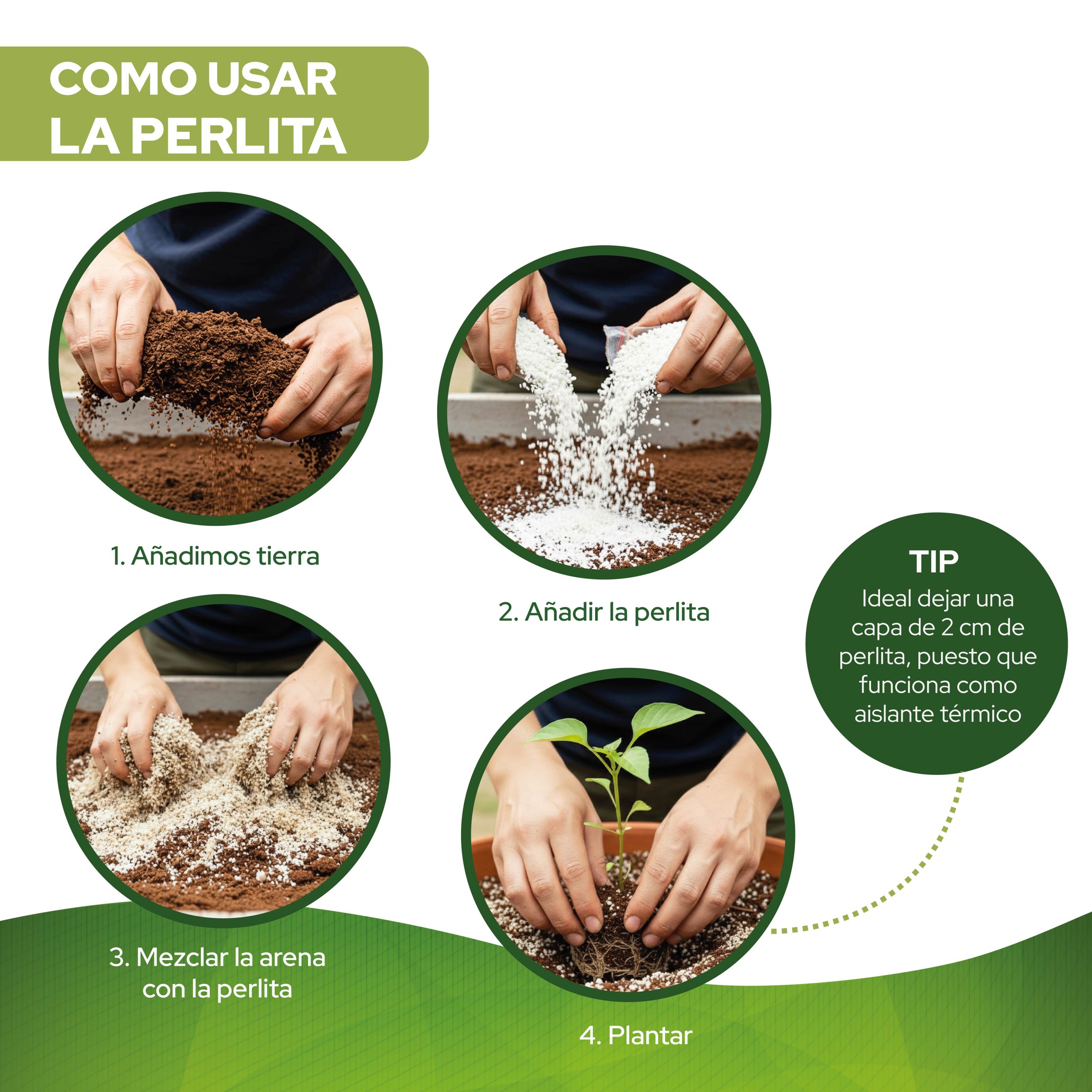 Perlita 125 L de Control Garden para mejorar el sustrato de cultivos · foto 8