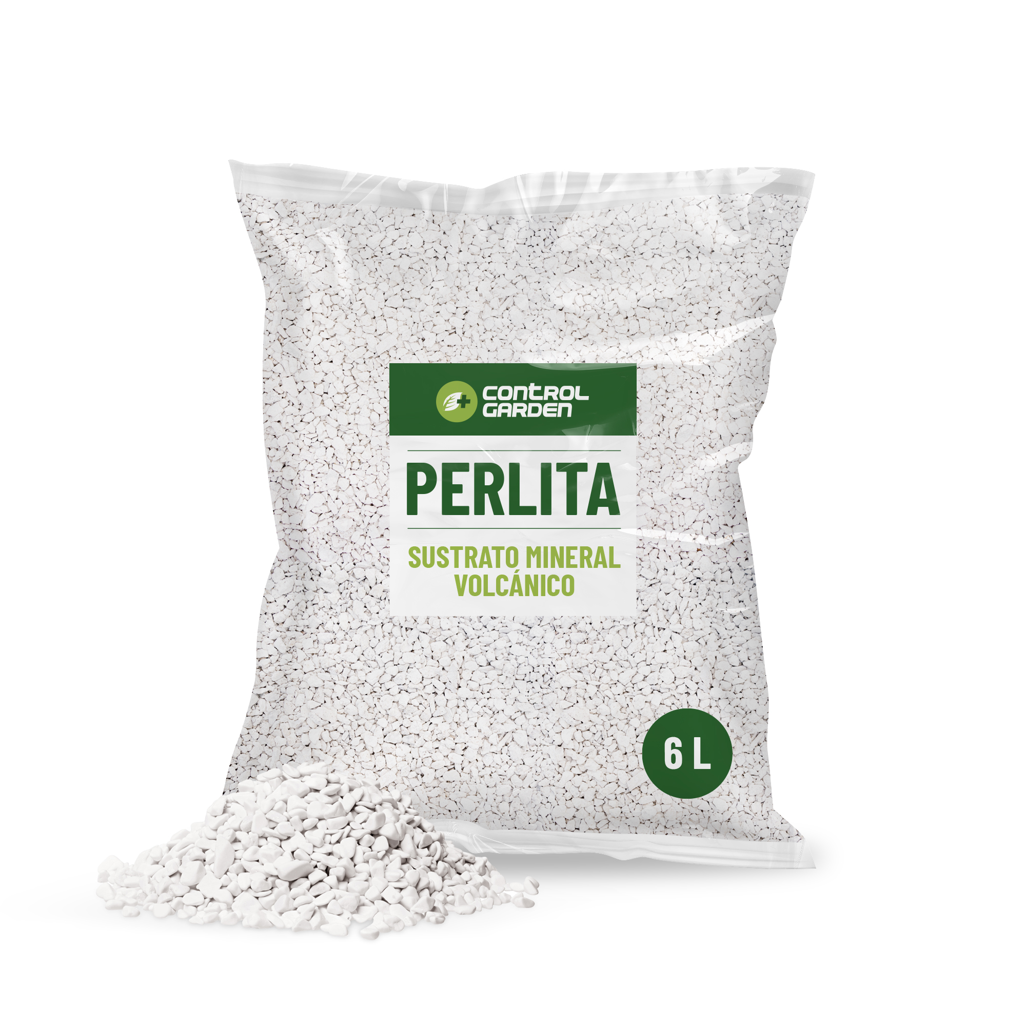 Perlita 6L – Sustrato Mineral Volcánico para Plantas y Cultivos de Interior y Exterior