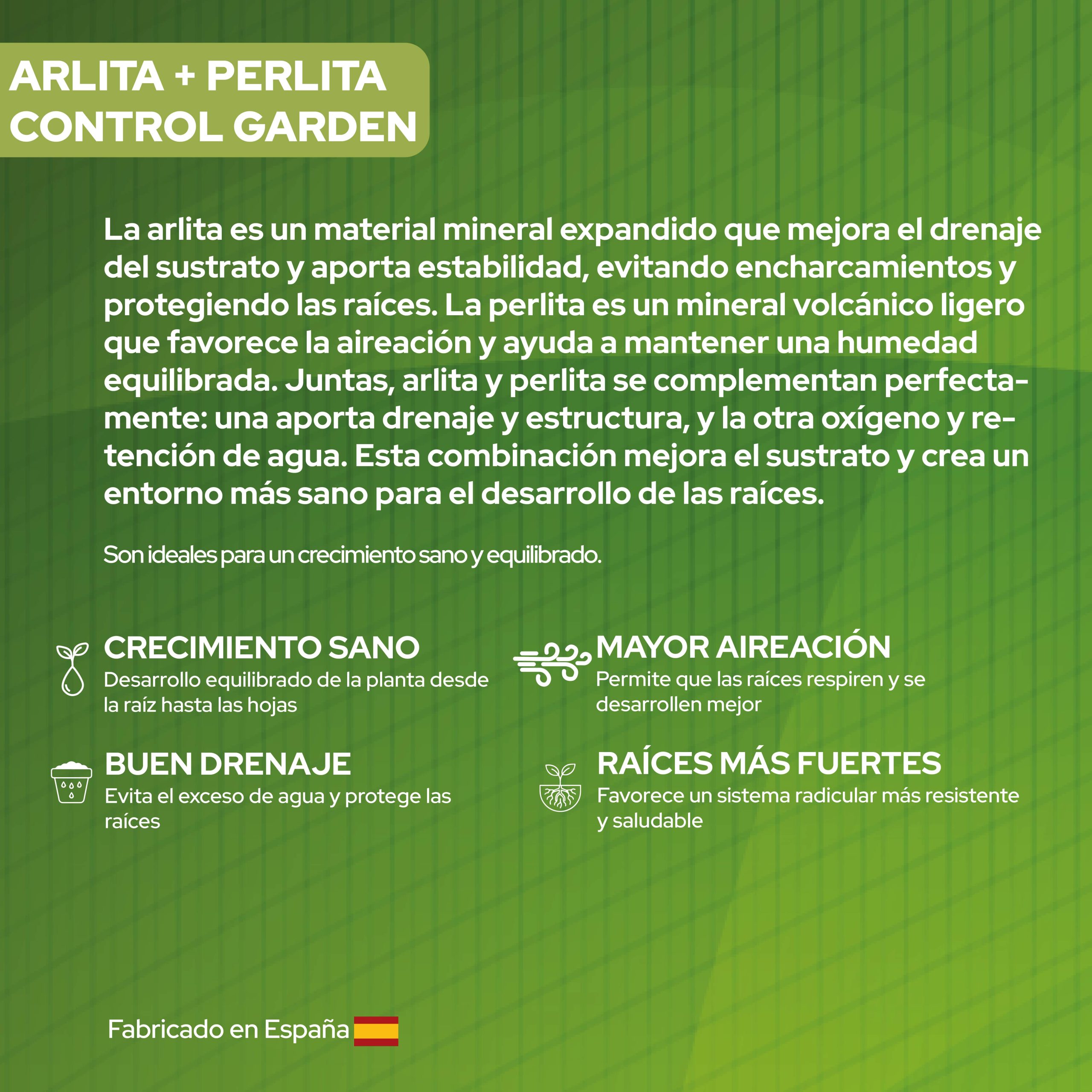 Pack de sustrato Arlita y Perlita de 20L para jardinería · foto 3