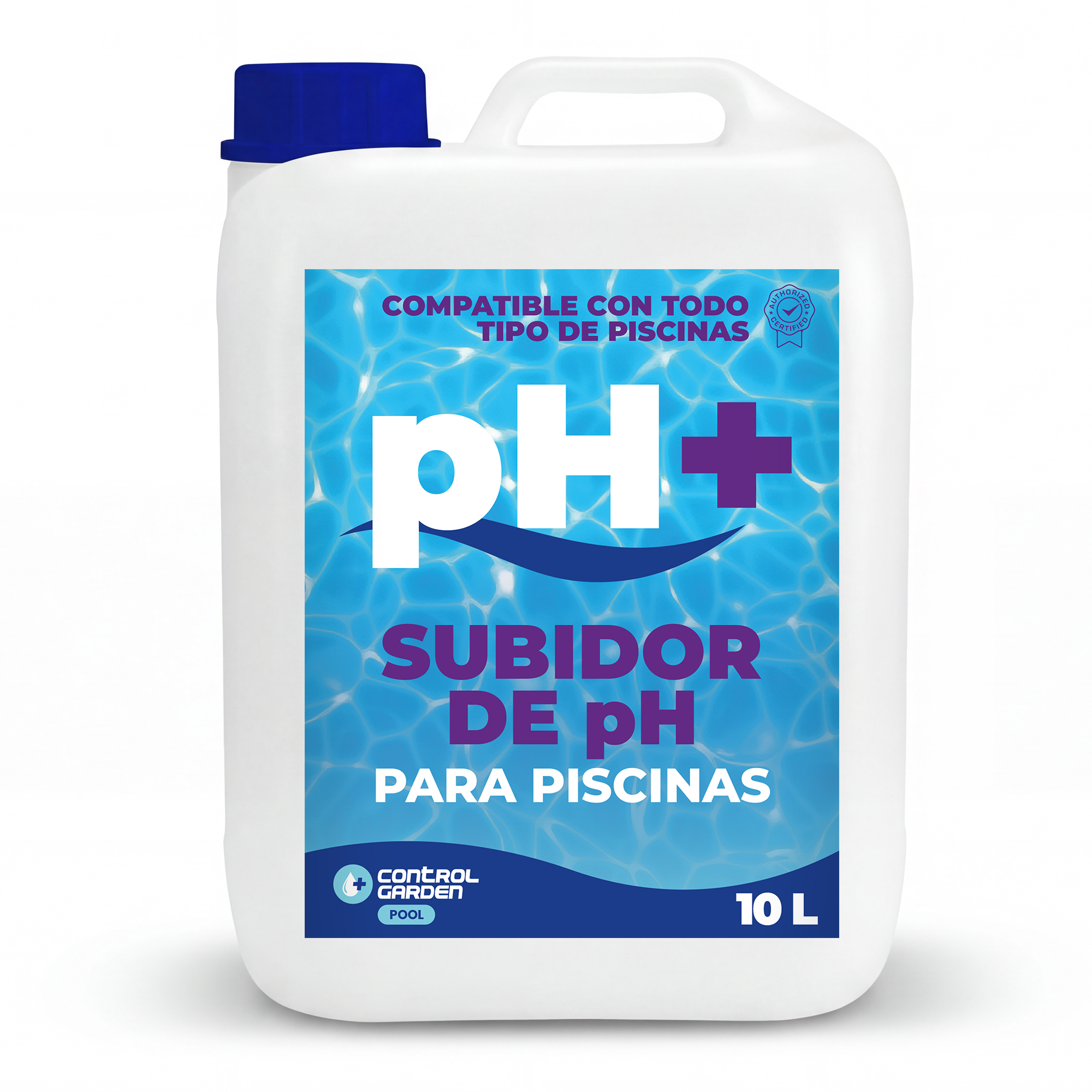 Aditivo para aumentar pH en piscinas 10 L · Ideal para interior y exterior