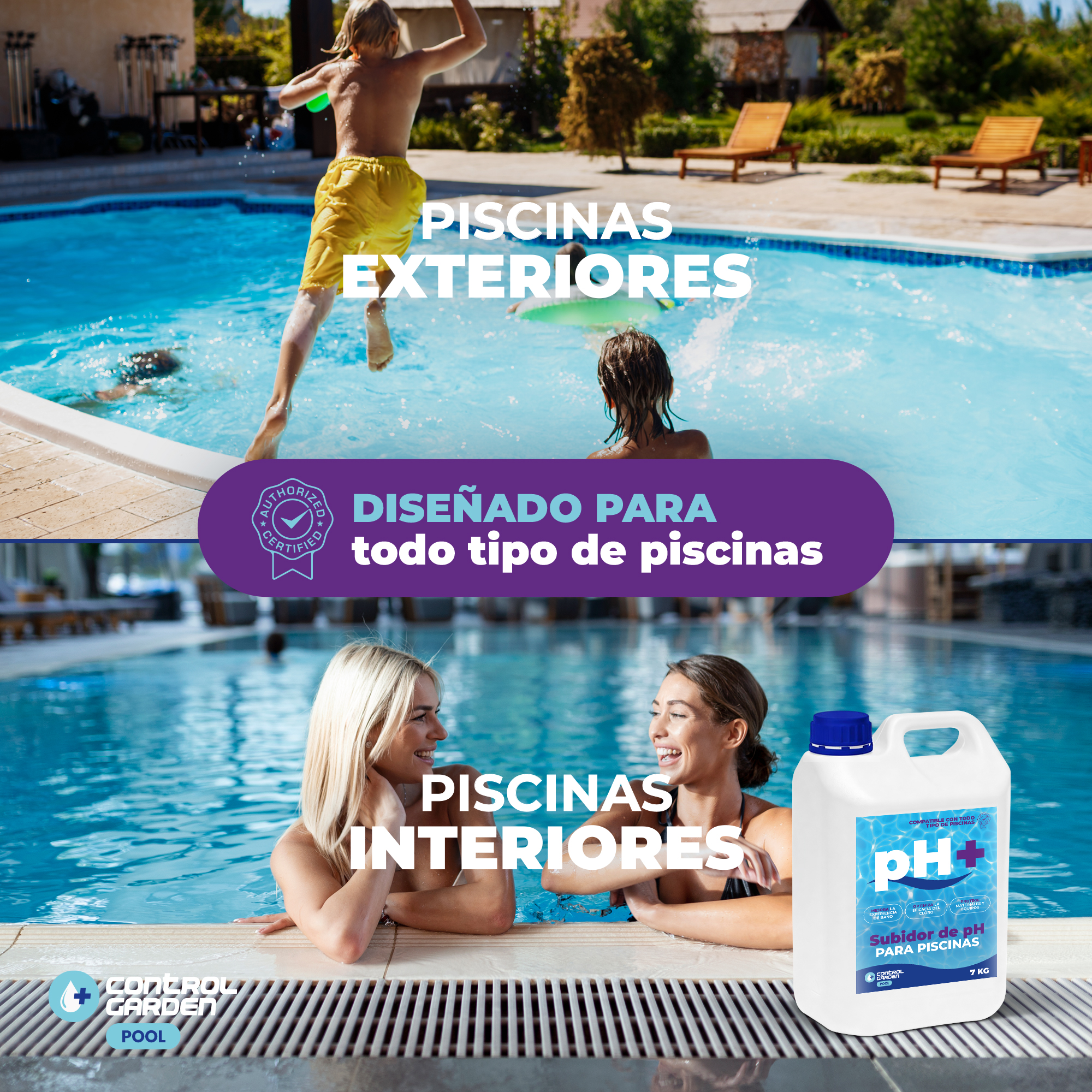 Subidor de pH líquido Control Garden 5L para piscinas, ideal para mantenimiento. · foto 5