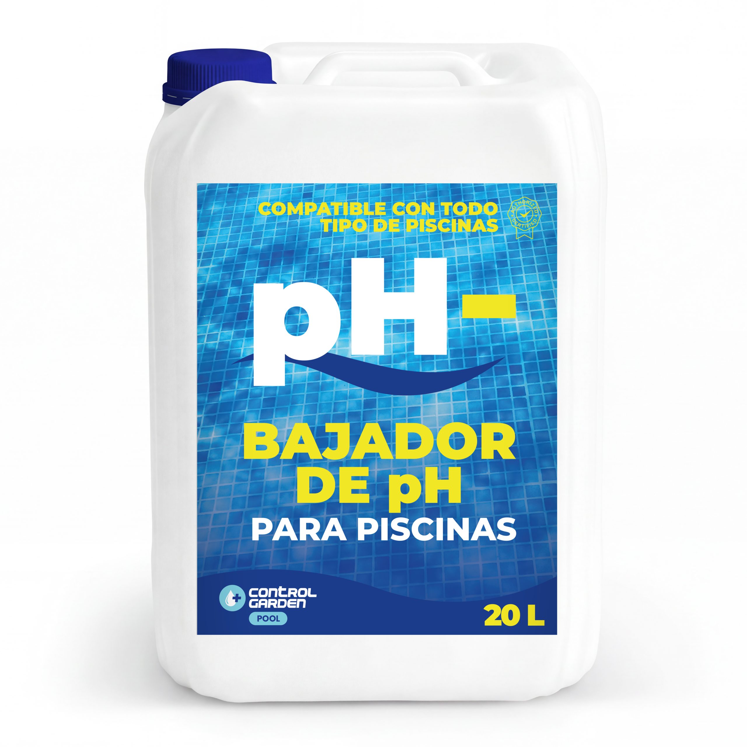 Reductor de pH líquido 20 L · Pack 1 unidad