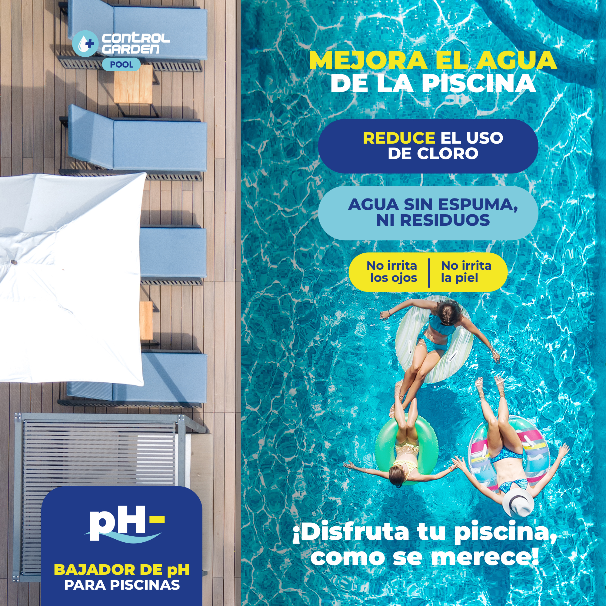 Bajador de pH líquido Control Garden 5 L para piscinas · foto 5